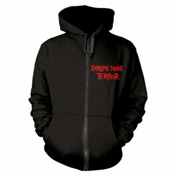 Merch Extreme Noise Terror: Sweatshirt avec fermeture éclair In It For Life (variant)