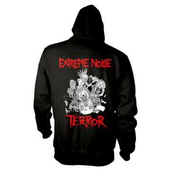 Marchandises Extreme Noise Terror: Mikina Se Zipem In It For Life (variant) S