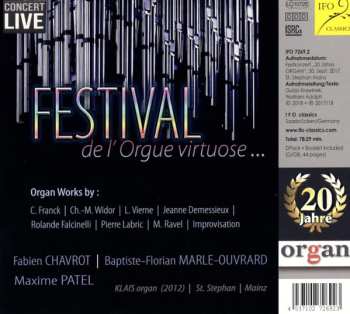 CD Fabien Chavrot: Orgel Abend
