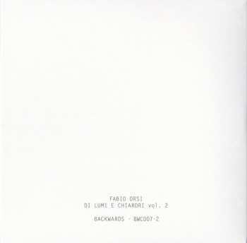 4CD/Coffret Fabio Orsi: Di Lumi E Chiarori LTD