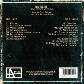 2CD Fabio Zuffanti: Merlin, The Rock Opera,