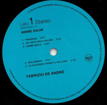 3LP/Coffret Fabrizio De André: Anime Salve Legacy Edition