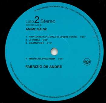 3LP/Coffret Fabrizio De André: Anime Salve Legacy Edition
