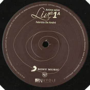 3LP/Coffret Fabrizio De André: Anime Salve Legacy Edition