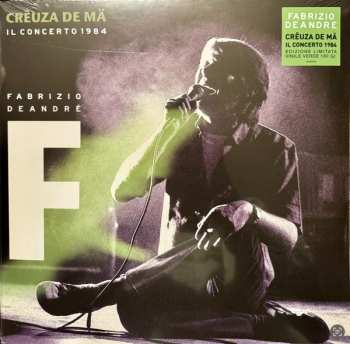 2LP Fabrizio De André: Crêuza De Mä (Il Concerto 1984) CLR | LTD