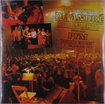 LP Fabrizio De André: Fabrizio De André In Concerto (Arrangiamenti PFM) Vol. 1°