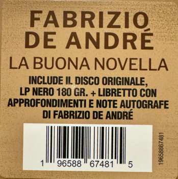 LP Fabrizio De André: La Buona Novella