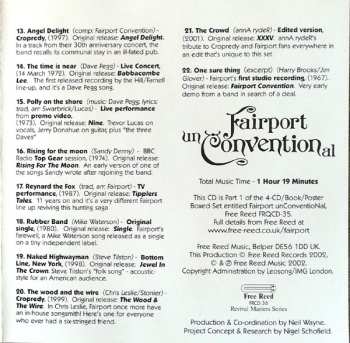 4CD/Coffret Fairport Convention: Fairport Unconventional