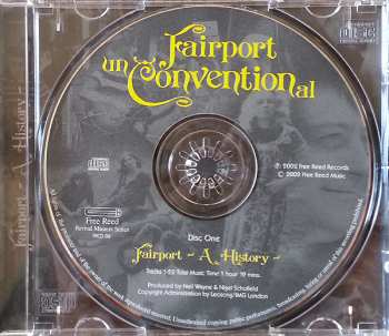 4CD/Coffret Fairport Convention: Fairport Unconventional