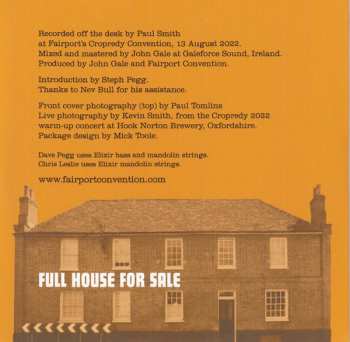 CD Fairport Convention: Full House For Sale