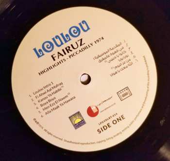LP Fairuz: Loulou - Highlight 