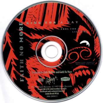 CD Faith No More: King For A Day Fool For A Lifetime