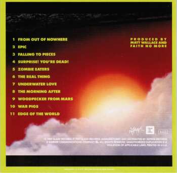3CD/Coffret Faith No More: The Triple Album Collection