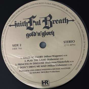 LP Faithful Breath: Gold'n'Glory