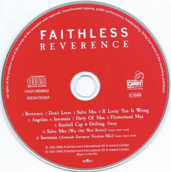 CD Faithless: Reverence