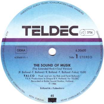 LP Falco: The Sound Of Musik