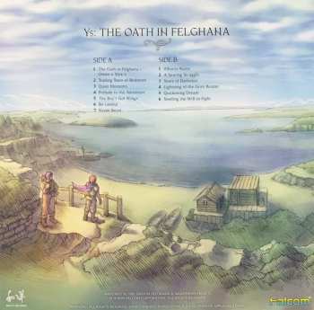 3LP/Coffret Falcom Sound Team Jdk: Ys: The Oath In Felghana Original Soundtrack + LTD | CLR