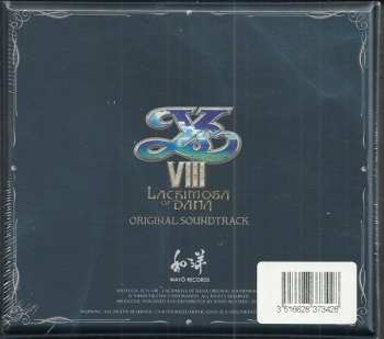 3CD/Coffret Falcom Sound Team Jdk: Ys VIII: Lacrimosa Of Dana