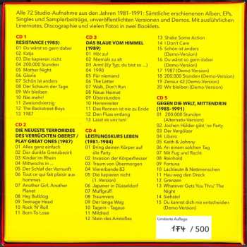 5CD/Coffret Family 5: Wir Bleiben - Alle Studio-Aufnahmen 1981-1991 LTD | NUM