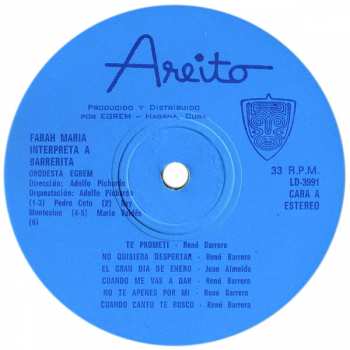 LP Farah Maria: Interpreta A Barrerita