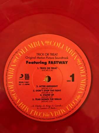 LP Fastway: Trick Or Treat (Original Music Score) LTD