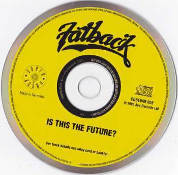 CD The Fatback Band: Is This The Future?