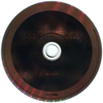 2CD Fates Warning: Live Over Europe