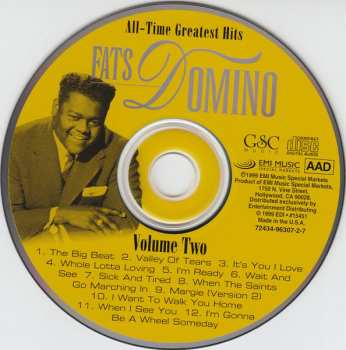 3CD Fats Domino: 36 All-Time Greatest Hits