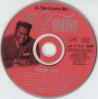 3CD Fats Domino: 36 All-Time Greatest Hits