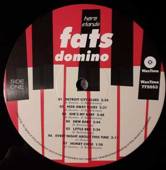 LP Fats Domino: Here Stands Fats Domino LTD