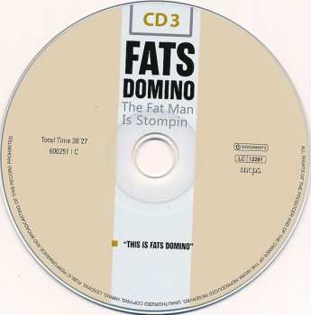 10CD/Coffret Fats Domino: The Fat Man Is Stompin'