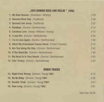 10CD/Coffret Fats Domino: The Fat Man Is Stompin'