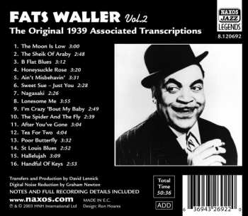 CD Fats Waller: Transcriptions Vol.2 1939