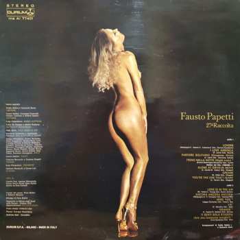 LP Fausto Papetti: 27ª Raccolta