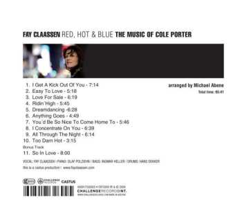 CD Fay Claassen: Red, Hot & Blue: The Music Of Cole Porter