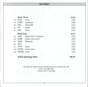 4CD Frederic Mompou: The Piano Music