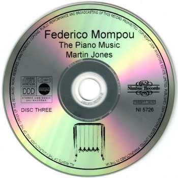 4CD Frederic Mompou: The Piano Music