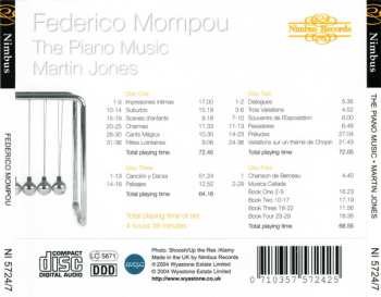 4CD Frederic Mompou: The Piano Music