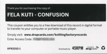 LP Fela Kuti: Confusion
