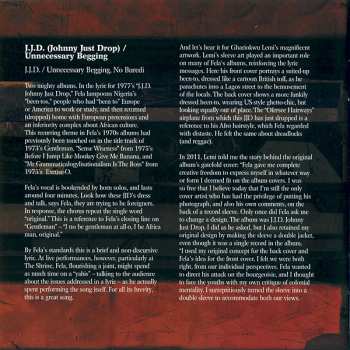 CD Fela Kuti: J.J.D. / Unnecessary Begging