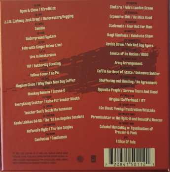 29CD/DVD/Coffret Fela Kuti: The Complete Works Of Fela Anikulapo-Kuti DLX | LTD