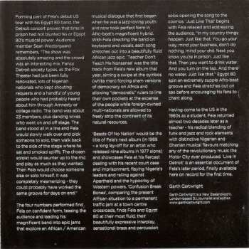 2CD Fela Kuti: Live In Detroit 1986