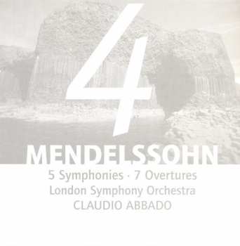 4CD/Coffret The London Symphony Orchestra: 5 Symphonies, 7 Overtures