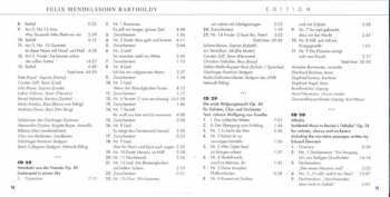 56CD/Coffret Felix Mendelssohn-Bartholdy: Felix Mendelssohn Bartholdy Edition