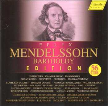 56CD/Coffret Felix Mendelssohn-Bartholdy: Felix Mendelssohn Bartholdy Edition