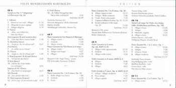 56CD/Coffret Felix Mendelssohn-Bartholdy: Felix Mendelssohn Bartholdy Edition
