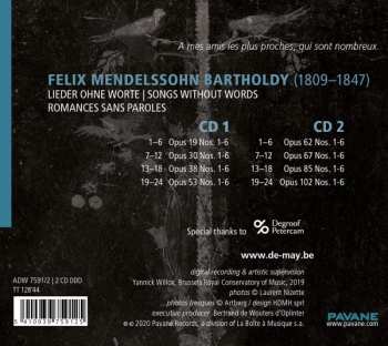 2CD Felix Mendelssohn-Bartholdy: Lieder Ohne Worte