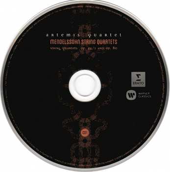 2CD Felix Mendelssohn-Bartholdy: String Quartets Op. 13, Op. 44/1 & OP. 80