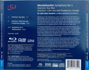 Blu-ray/SACD The London Symphony Orchestra: Symphony No 5 'Reformation'