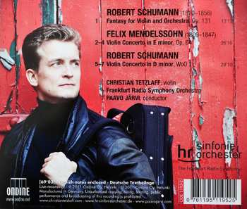 CD Robert Schumann: Violin Concertos